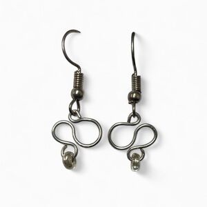 Silver Infinity Earrings